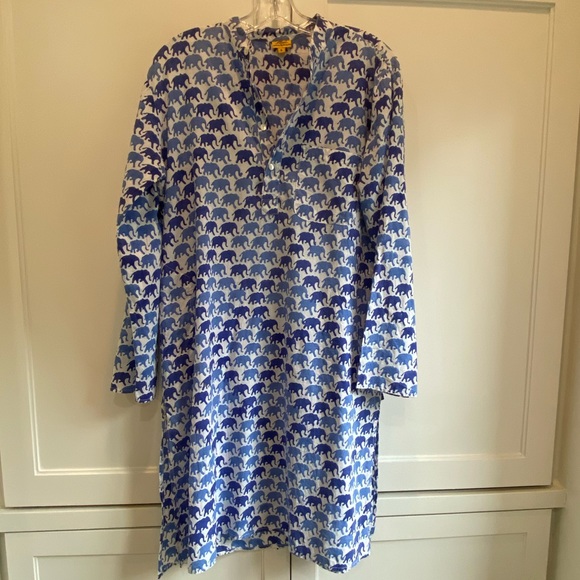 Roberta Roller Rabbit | Dresses | Roberta Roller Rabbit Elephant Print ...